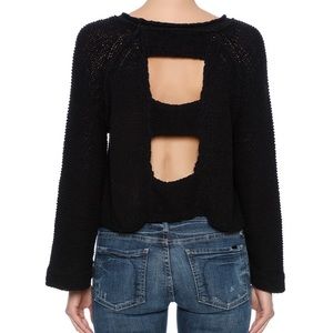 Black Free People sweater - size S